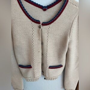 Handmade Viennese Cardigan (new; never worn)